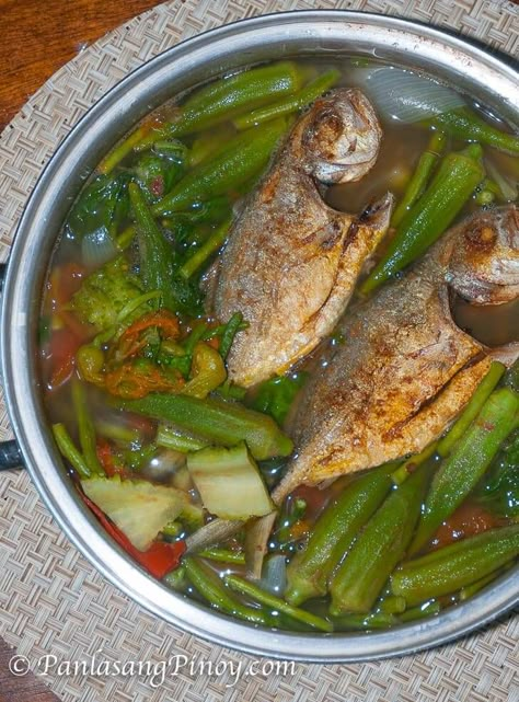 Dinengdeng Mixed Vegetables with Fried Fish Recipe Pinoy Ulam Simple, Fish Recipe Filipino, Filipino Ulam, Filipino Meals, Pilipino Recipe, Filipino Vegetable Recipes, Phillipino Food, Panlasang Pinoy Recipe, Fried Fish Recipe