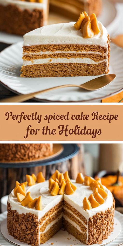 50+ Delicious Spice Cake Recipes - CakeRe Spice Cake Recipe, Spice Cakes, Spiced Cake, Apple Spice Cake, Spice Cake Recipes, Comfort Desserts, Coconut Frosting, Sugar Frosting, Spiced Pear