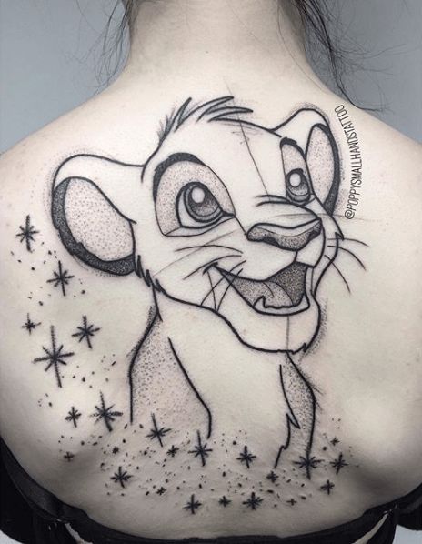 Disney Sleeve Tattoos, Lion King Tattoo, Tattoo Diy, Disney Sleeve, Lion King Fan Art, Cartoon Character Tattoos, Disney Tattoo, Geniale Tattoos, Diy Tattoo