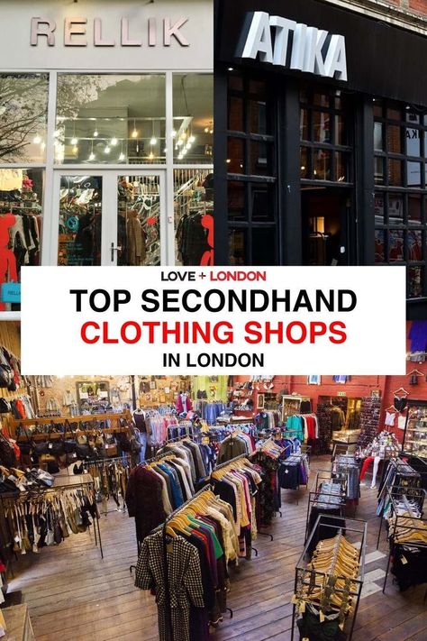 Best London Markets, Vintage Shopping In London, Thrift Shopping In London, Vintage Shopping London, Shopping In London Outfit, Vintage Shops London, London Vintage Shop, Best Of London, Thrifting In London