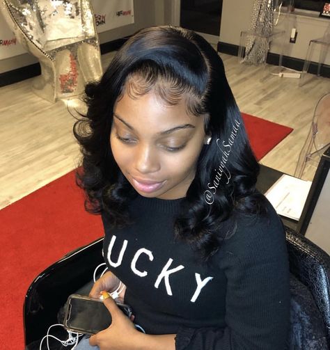 Curly Weave, Finger Waves, Sew Ins, Hair Help, Hair Laid, Hairstyles Braids, Hair Crush, Sew In, Baddie Hairstyles