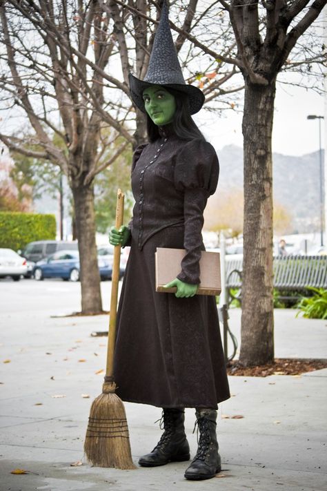 Elphaba from Wicked the Musical by LadyAmaryllis | ACParadise.com Wicked Outfit, Musical Cosplay, Elphaba Costume, Elphaba Thropp, Larp Fashion, Elphaba Wicked, Shrek Jr, Wicked The Musical, Musical Costumes