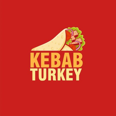 Kebab Logo, Best Ads, Dog Logo, Sandwich Bread, Food Court, Vector Photo, Logo Templates, Premium Vector, Graphic Resources