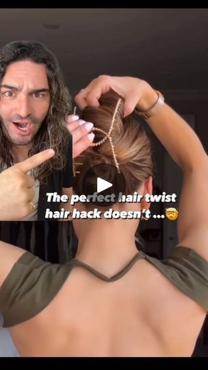 2.1M views · 148K reactions | hair twist with a claw clip has never been so simple or so cute!! @nicholeciotti this is such a great way to achieve this look if u struggle to get ur claw clip styles to sit just right! #hairtutorial #updos #instahair #hairhacks #hairstyles | Matt Newman | bbno$ · edamame Claw Clip Styles, Hair Twist, Edamame, Twist Hairstyles, Claw Clip, Perfect Hair, Helpful Tips, Hair Hacks, Hair Tutorial