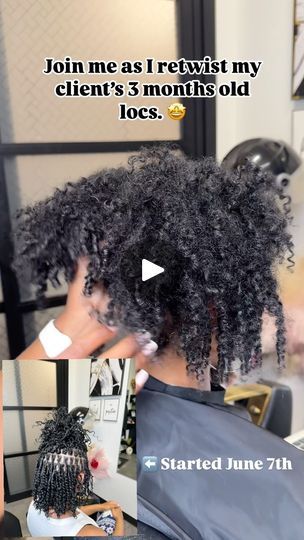 2.6K views · 1.4K reactions | I’ve noticed that if you have a curly hair texture, you won’t need to search for curly ends on your locs—they’re naturally there. 🌱 Just like my client’s hair in the video. I use water and mousse to keep the curly ends popping. 💧
.
. 
Her locs are beautiful. 😍
. 
Loc count: Haven’t had a chance to count them yet. 😅
.
.
Our next available appointment is in November, starting on the 19th. 
. 
Location: Greenbelt, Maryland. 📍
Interested in booking? Click the link in bio for pricing and availability. 🗓️ 
🚨Please carefully read the policy. 🚨 
Don’t hesitate to send me a DM if you have any questions or concerns.
.
Follow (@otusbeauty) for more.
See you soon ❤️
.
.
.
.
.
.
.
.
.
.
.
.

#starterlocs #locjourney #letthelocjourneybegin #locs #locsstyles #starter Curly End Locs Natural Hair, Mini Twist Starter Locs, Starter Locs With Curly Ends, Loc Count, Natural Locs With Curly Ends, Locs Curly Ends, Curly Hair Texture, Locs With Curly Ends, Fine Curly Hair