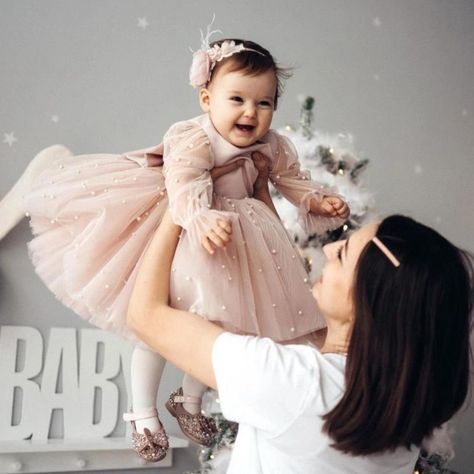 First Birthday Dress For Baby Girl, 1st Birthday Dress For Baby Girl, Baby Girl Wedding Outfit, First Birthday Girl Dress, Baby Girl First Birthday Dress, First Birthday Girl Outfit, Baby First Birthday Dress, 1st Birthday Girl Dress, 1st Birthday Dress