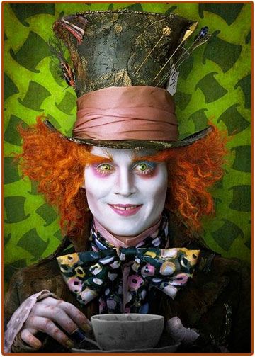 johnny depp movie characters - Johnny Depp Mad Hatter, جوني ديب, Mad Hatter Costume, Go Ask Alice, Mad Hatter Hat, Johnny Depp Movies, Images Disney, Mad Hatters, Helena Bonham Carter