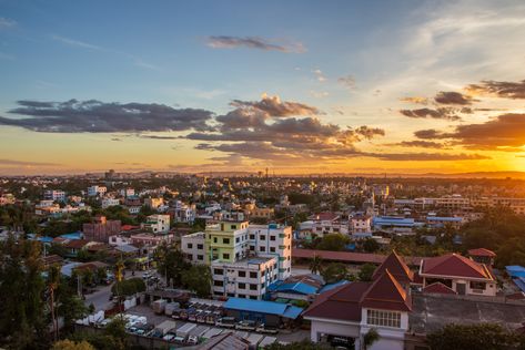 Mandalay is a city and former royal capital in northern Myanmar (formerly Burma) on the Irrawaddy River. At the center is the restored Konbaung Dynasty Mandalay Palace surrounded by a moat. Mandalay Hill offers city views from its summit and is accessed via a covered stairway. At its foot lies the Kuthodaw Pagoda, with hundreds of Buddhist inscriptions carved into marble slabs Photo for Sale, Commercial & Advertising Use, Digital Download, Print, #myanmar #travel #burma #mandalay #trip Mandalay City View, Konbaung Dynasty, Mandalay City, Mandalay Palace, Irrawaddy River, Mandalay Hill, Burma Travel, Friends Cartoon, Myanmar Travel