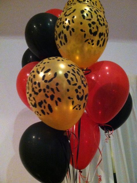 #BabyShower #Balloons #Cheetah #Print #Red #Black #Gold Red And Cheetah Birthday, Cheetah Print Birthday Party Ideas, Cheetah Print Birthday, Cheetah Print Party, Leopard Birthday Parties, Cheetah Birthday Party, Cheetah Party, Cheetah Birthday, Red Baby Shower