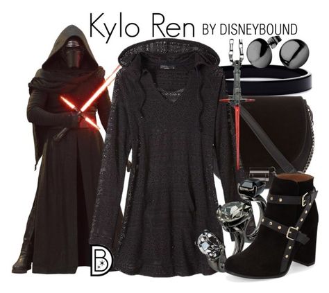 "Kylo Ren" by leslieakay ❤ liked on Polyvore featuring L. Erickson, Skinnydip, prAna, Oscar de la Renta, Topshop, Han Cholo, disney, disneybound, starwars and Maythe4thbewithyou Star Wars Inspired Outfits, Star Wars Disneybound, Disney Bound Outfits Casual, Star Wars Shoes, Nerd Outfits, Everyday Cosplay, Star Wars Fashion, Disney Inspired Fashion, Character Inspired Outfits