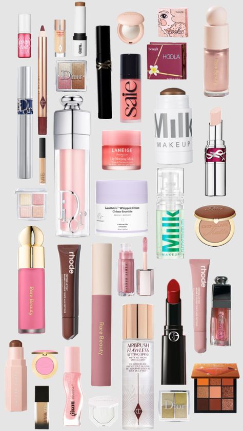 #Cleangirl #makeup That Girl Makeup Products, It Girl Makeup Products, Cleangirl Makeup, It Girl Makeup, Vanity Inspo, Aesthetic Post, Makeup Bag Essentials, Makeup Help, Makeup Stuff