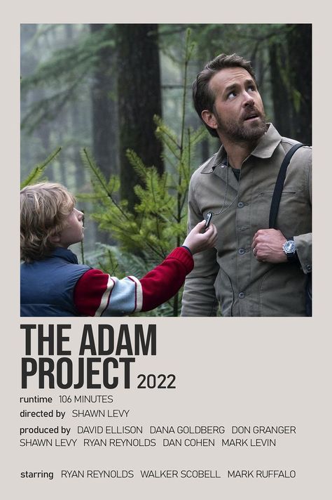 Adam Project Movie, Ryan Reynolds Movies, The Adam Project, Adam Project, Project Poster, Netflix Subscription, Movie Card, Social Life Hacks, New Movies To Watch