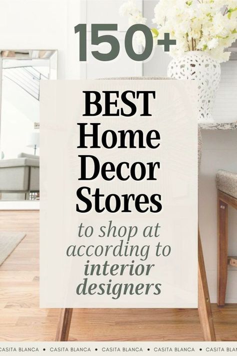 Shop the best online home decor stores for all your interior needs! Discover top-rated sites like Amber Interiors and Ballard Designs, offering a variety of stylish furniture and accents to complement any home decor style. With convenient online shopping, it's never been easier to elevate your space with quality pieces that reflect your unique taste. Stores To Shop At, Home Decor Items Online, Home Decor Sites, Flex Space, Home Interior Accessories, Decorate Home, Home Furnishing Stores, Budget Home Decorating, At Home Furniture Store