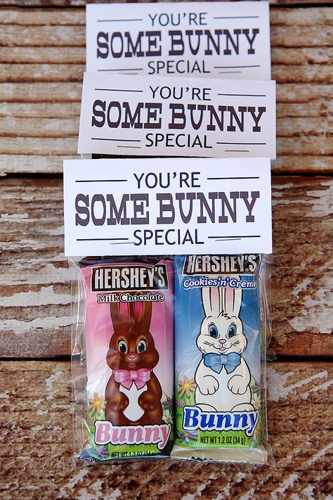 You're Some Bunny Special | Easter Gift Ideas Easter Gifts For Kids From Teacher, Easter Bunny Desserts, Bunny Desserts, Easter Egg Treats, Fun Easter Treats, Easter Party Favors, Easter Gift Ideas, Easter Bunny Cookies, Easter Treat Bags