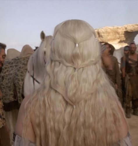 Daenerys Braids, Kahleesi Hair, Khalessi Hair, Daenerys Targaryen Hair, Daenerys Hair, Targaryen Hair, Khaleesi Hair, Long Braided Hairstyles, Braid Game