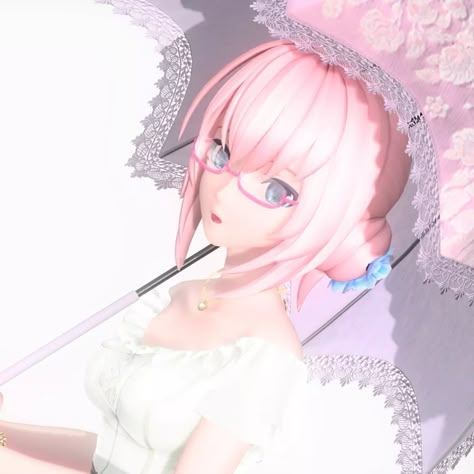 Megurine Luka, Project Diva, An Anime, Pink Hair, Vocaloid, A Girl, Diva, Umbrella, Hair