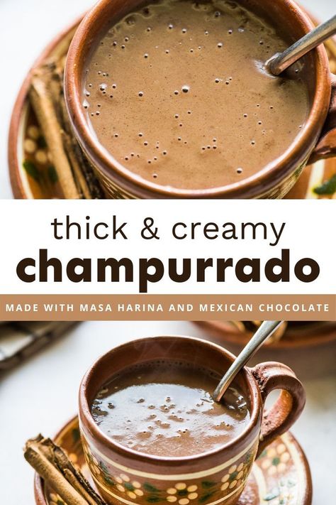 Best Champurrado Recipe, Mexican Champurrado Recipe, How To Make Champurrado, Champurrado Recipe, Atole Recipe, Mexican Drink Recipes, Mexican Hot Chocolate Recipe, Homemade Mexican, Mexican Drinks