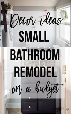 Looking for small bathroom remodel ideas? Check these out! Small Bathroom Remodel Ideas, Makeover Kamar Mandi, Cheap Bathroom Remodel, Bathroom Makeovers, Budget Bathroom Remodel, Bathroom Remodel Ideas, Cheap Bathrooms, Diy Bathroom Remodel, Budget Bathroom