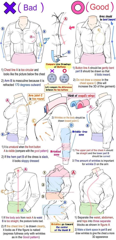 Draw Wrinkles, Drawing Wrinkles, Human Anatomy Drawing, Body Drawing Tutorial, Manga Drawing Tutorials, Human Anatomy Art, Drawing Anime Clothes, Anatomy Drawing, Figure Drawing Reference