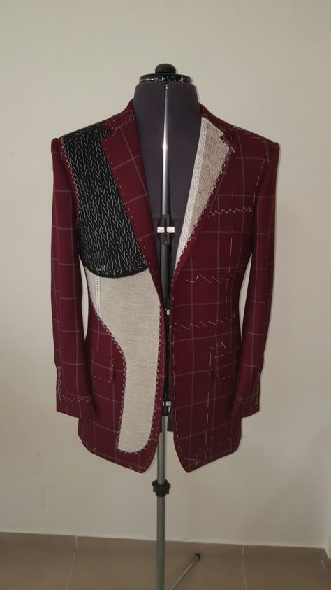 Manset Lengan, Inside Window, Bespoke Jacket, Sewing Men, Blazer Pattern, Tailoring Techniques, Designer Suits For Men, Jacket Pattern Sewing, Mens Trendy Outfits