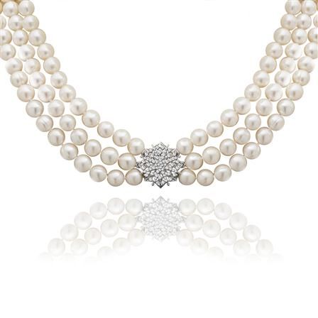 Avery Row Pearls Triple Strand Necklace with Star Drinking Champagne, Prom 23, Pearls Jewellery, Three Strand Necklace, Fine Pearl Jewelry, Beautiful Bridal Jewelry, Wine Drinking, Necklace Clasp, Necklace Clasps