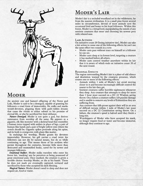 Monster Of The Week, Trickster God, The Trickster, Mythical Monsters, The Offspring, Cosmic Horror, The Ritual, Dungeons And Dragons Homebrew, Scary Art