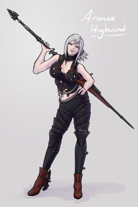 Image Final Fantasy Xv Aranea, Aranea Highwind, Good Omens 2, Good Omens, Group Therapy, Final Fantasy Xv, Female Character Design, Final Fantasy, Too Much