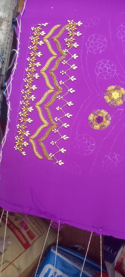 Green Color Maggam Work Blouse, Baby Birthday Dress, Maggam Work Blouse, Aari Blouse, Beads Work, Aari Work Blouse, Maggam Work Blouses, Hand Work Blouse, Work Blouses