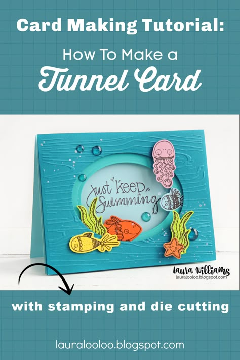 Tunnel Cards Tutorial, Cardstock Projects, Tunnel Cards, Card Shapes, Cardmaking Tutorials, Card Making Templates, Slider Cards, Fun Folds, Card Making Tips