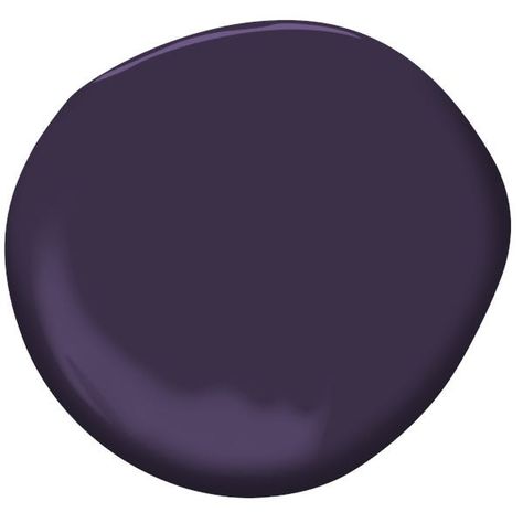 Best Purple Paint Colors, Dark Purple Paint Colors, Purple Bedroom Paint, Deep Purple Bedroom, Benjamin Moore Purple, Dark Purple Paint, Purple Home Office, Light Purple Walls, Plum Paint