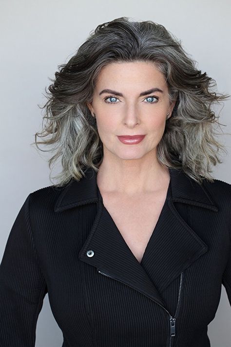 Joan Severance Joan Severance, Granny Hair, Gorgeous Gray Hair, Salt And Pepper Hair, Grey Hair Inspiration, Beautiful Gray Hair, Silver Grey Hair, Gray Hair Highlights, Long Gray Hair