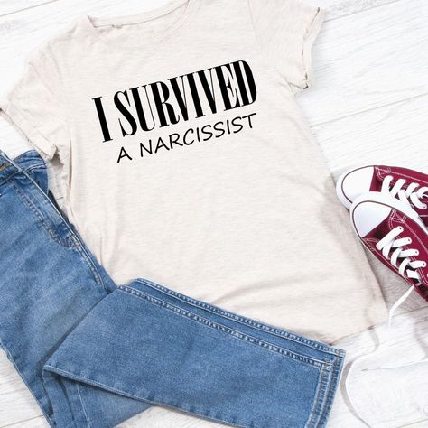 Excited to share the latest addition to my #etsy shop: I Survived a Narcissist, T-Shirt, Divorce Shirt, Divorce Gift, Funny Divorce Shirt, Break Up Gift, Divorcee Shirt, Single Shirt, Tee https://etsy.me/3RSXNEm #humanrights #inspirationalshirt #gift Divorced Shirts For Women, Divorce Shirts For Women, Divorce Party Ideas For Men, Divorce Pictures Photo Ideas, Divorce Party Ideas Photo Shoots, Divorce Party Ideas Woman, Celebrating Divorce, Divorce Tattoos For Women, Divorce Shirts