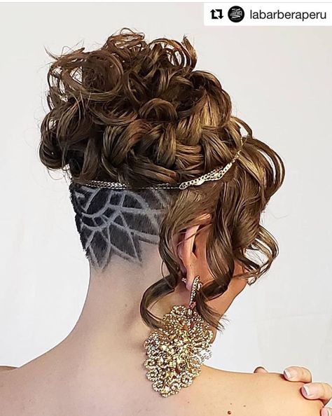 Undercut Hairstyles Women Updo, Undercut Wedding Hairstyle, Prom Hairstyles With Undercut, Undercut Formal Updo, Formal Hair With Undercut, Wedding Hairstyles For Undercut, Wedding Updo With Undercut, Formal Undercut Hairstyles, Wedding Undercut Hairstyles