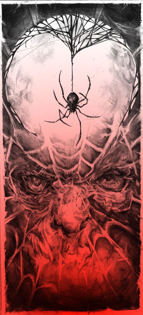 Spider Abstract Art, Spiders Artwork, Trapped In Spider Web, Cobweb Drawing, Spider Web Illustration, Spiders Art, Spider Painting, Spider Wallpaper, Hole Drawing