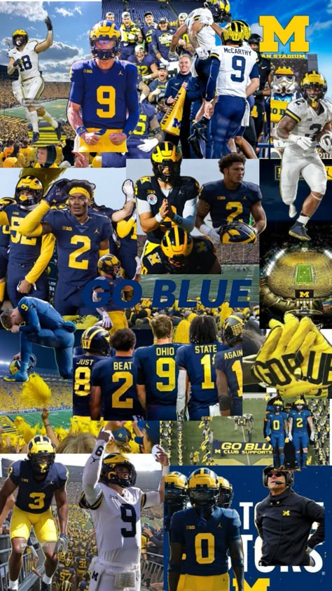 Michigan Football Wallpaper, Michigan Wallpaper, Jj Mccarthy, Cool Football Pictures, Michigan Go Blue, Heisman Trophy Winners, University Of Michigan Wolverines, Michigan Wolverines Football, Wolverines Football