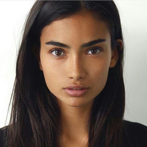 pinterest || @lilactrash ♡ Bhumika Arora, Uneven Eyes, Straight Eyebrows, Kelly Gale, Model Headshots, Inej Ghafa, 얼굴 그리기, Face References, Female Character Inspiration