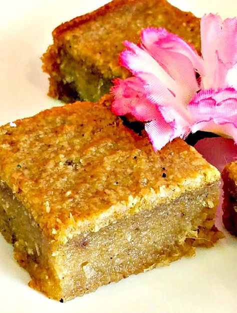 Cassava Pone, Cassava Recipe, Guyanese Recipes, Cassava Cake, Trinidad Recipes, Trini Food, Caribbean Cuisine, Island Food, Jamaican Recipes