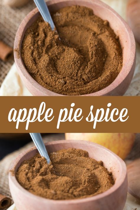 Apple Pie Spice A fragrant blend of fall spices! It smells heavenly and adds a wonderful flavour to your fall desserts. Cinnamon Soap, Homemade Apple Pie, Apple Pie Spice, Copykat Recipes, Homemade Apple Pies, Fall Spices, Homemade Apple, Apple Desserts, Indian Cooking