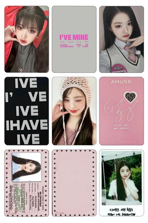 Wonyoung Pc, Pc Photo, Photocard Template, Kpop Diy, Lomo Card, Photo Card Template, Easy Paper Crafts Diy, Dara Kpop, Pop Photos