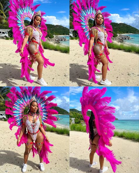 Carribean Carnival Costumes, Caribbean Carnival Costumes, Carnival Celebration, Carnival Ideas, Brazil Carnival, Jayda Wayda, Caribbean Carnival, Caribbean Style, Instagram Pose