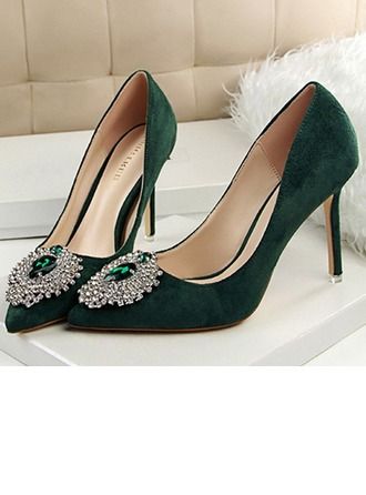 Women's Closed Toe Pumps Stiletto Heel Velvet Rhinestone Others Wedding Shoes Ladies Pumps, Black Romper Shorts, Party High Heels, Elegant Pumps, Casual Pumps, Plus Size Mini Dresses, Velvet Heels, Womens Stilettos, Foot Jewelry