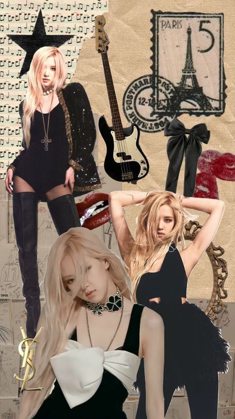 miss rosé ~~ #rosé #rose #blackpink #blackpinkrose #rockstargf #ysl #saintlaurent #newyork #nyc #rockstar #rockstargirlfriend #aesthetic Ysl Rockstar, Rosé Rockstar, Rosé Blackpink Aesthetic, Blackpink Aesthetic, Aesthetic Moodboard, Rose Blackpink, Red Velvet Irene, My Wife Is, Rosé Blackpink