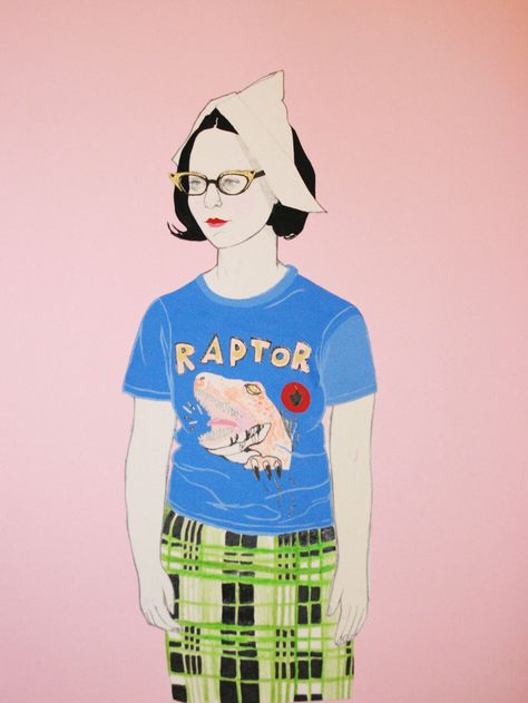 Enid Ghost World, Daniel Clowes, World Graphic, Ghost World, Web Design Studio, Badass Women, Graphic Novels, Comic Book Characters, Cute Illustration