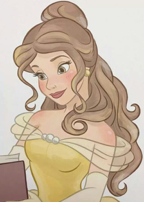 Disney Belle Drawing, Beauty And The Beast Drawing, Disney Royalty, Belle And Beast, Disney Board, Disney Princess Artwork, Belle Beauty And The Beast, Disney Ideas, Disney Princess Drawings