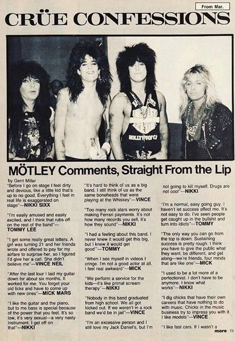 Motley Crew, Mick Mars, Motley Crüe, Rock Band Posters, Rock Aesthetic, 80s Bands, 80s Rock, Nikki Sixx, Musica Rock