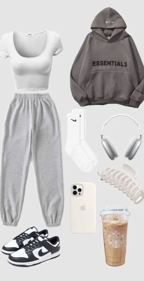 Cute Easy Outfits For School, Comfy School Outfits, Summer School Outfits, Mommy Outfits, Casual Preppy Outfits, Trendy Outfits For Teens, Cute Lazy Day Outfits, Lazy Day Outfits, Trendy Fall Outfits