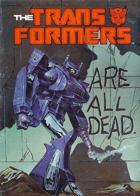 TETRANS FORMERS RE ALL DEAD comic book poster comics fictional character Shockwave Transformers, Transformers Poster, Transformers 5, Transformers Comic, Uncanny X-men, Transformers Artwork, Marvel Comic Books, Transformers Art, Comic Collection