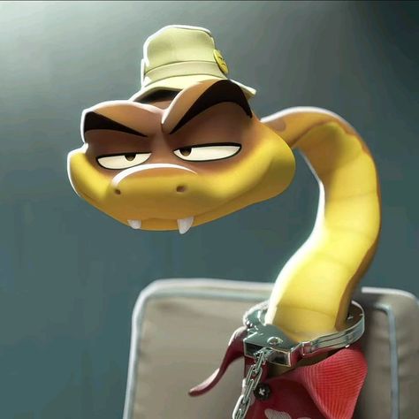 Snake Pfp, Snake Icon, Kaa The Snake, Mr Snake, Mr Wolf, Jake Long, Mister Wolf, The Bad Guys, Go Wallpaper