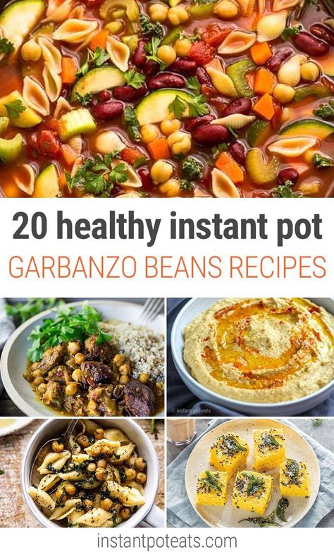 instant pot garbanzo beans recipes | #pressurecooking #chickpeas #garbanzobeans #stew #curry #healthy #vegan Instant Pot Garbanzo Beans, Garbanzo Beans Recipes, Cook Garbanzo Beans, Beans In Instant Pot, Garbanzo Bean Recipes, Curry Healthy, Indian Salads, Vegan Crockpot Recipes, Beans Recipes