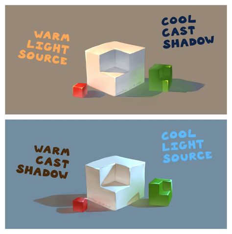 How To Paint Light And Shadow, How To Add Lighting Digital Art, Light And Shade Photography, Blue Light Drawing, Painting Light And Shadow, Light And Shadow Art, Art Advice, Art Help, Light Shadow